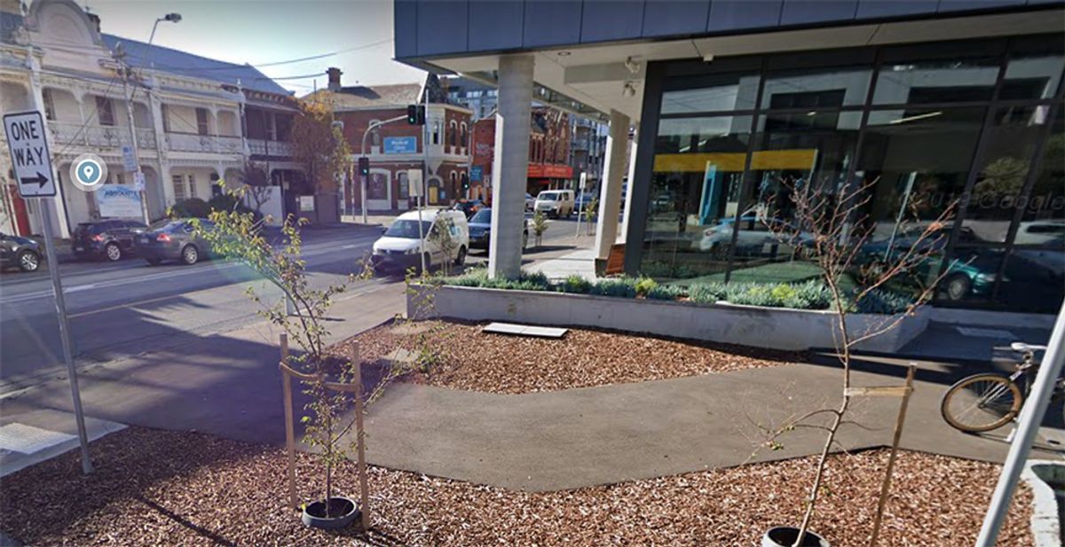 Prahran High LEdge skate spot