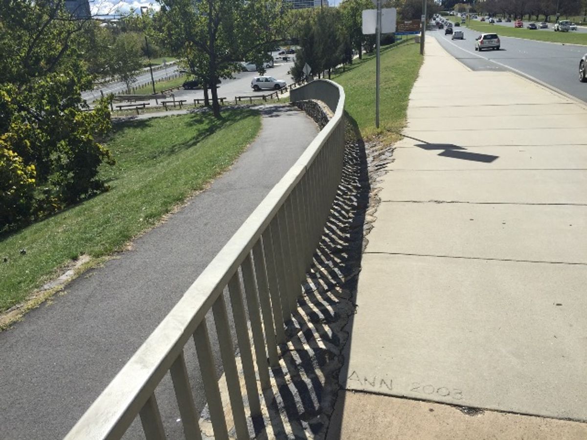 RAIL SQUARE GNARLY - Commonwealth Bridge skate spot