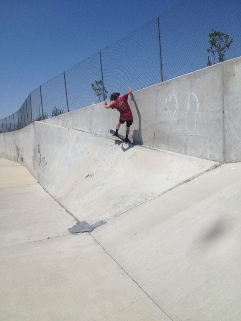 Vegas quarterpipe ditch