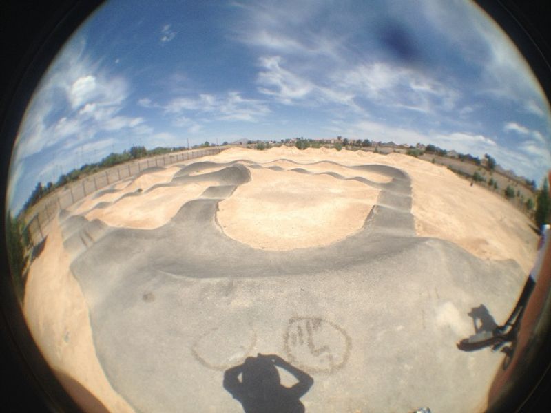 Vegas blacktop bmx track