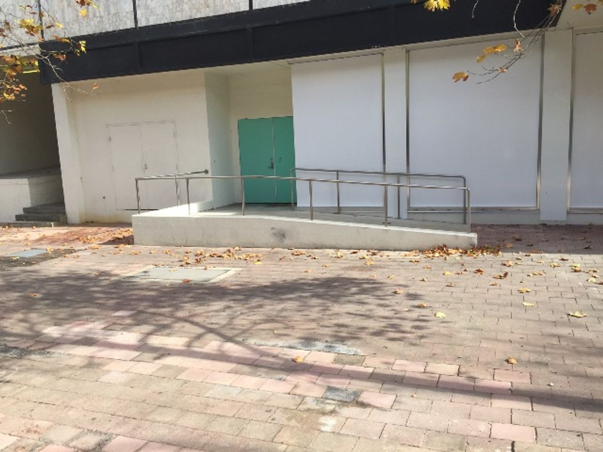 Wheelchair Ramp skate spot