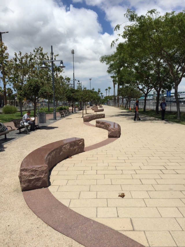 San Pedro curve ledges