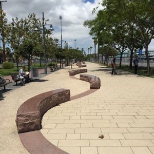 San Pedro curve ledges