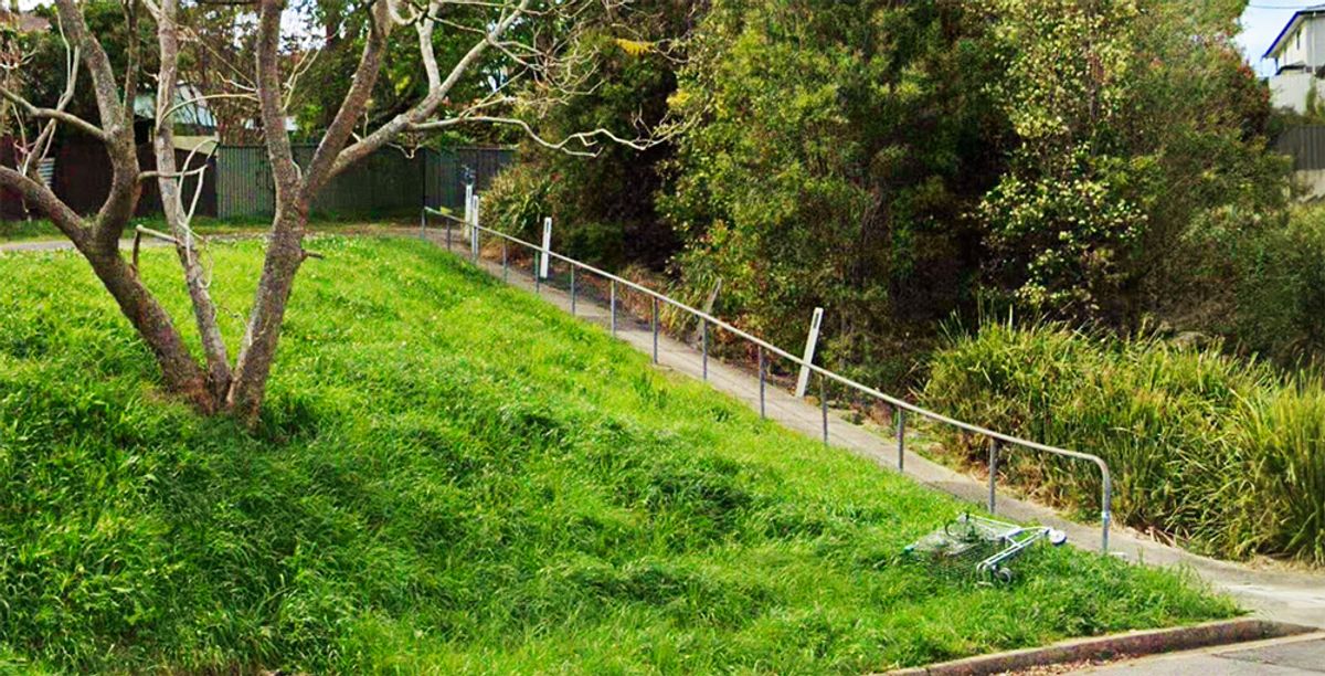 Mary St Rail skate spot