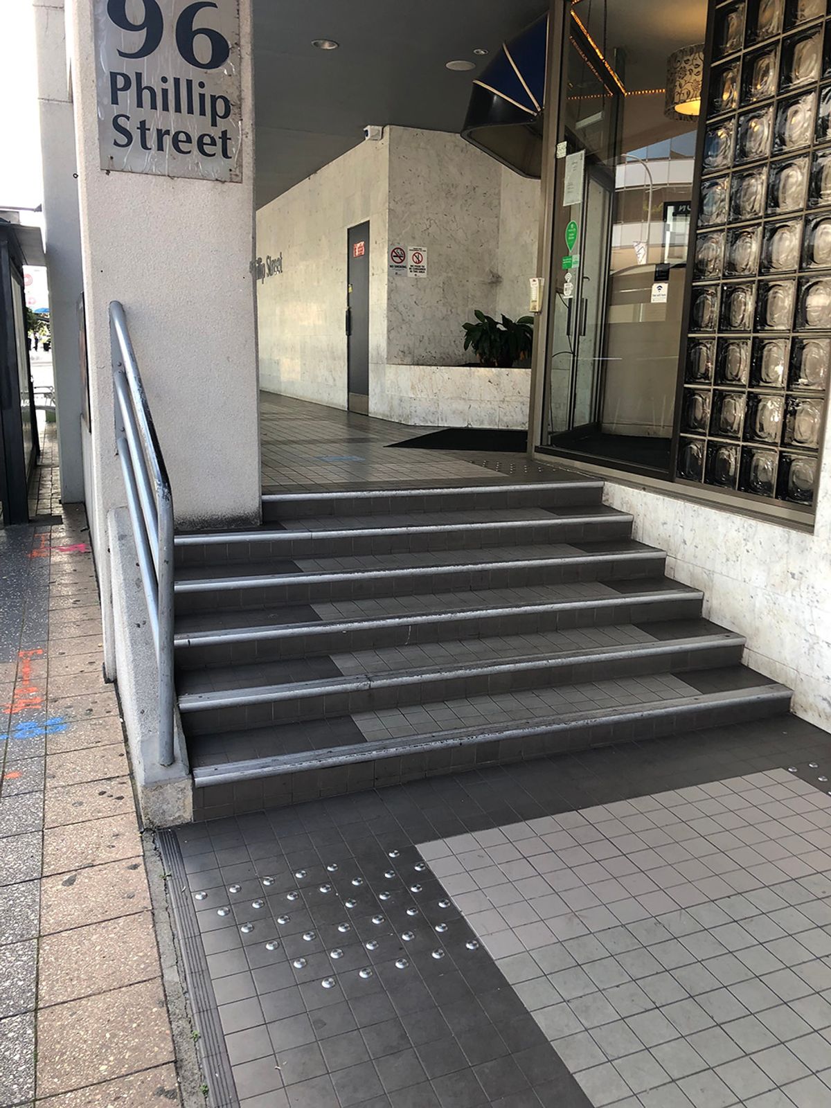 Phillip St Stairs skate spot