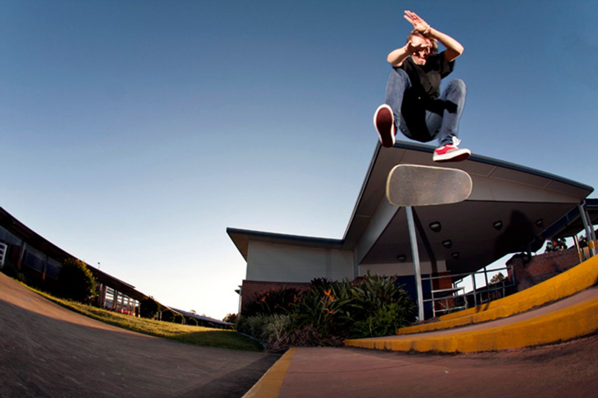 Burpengary 4 stair skate spot