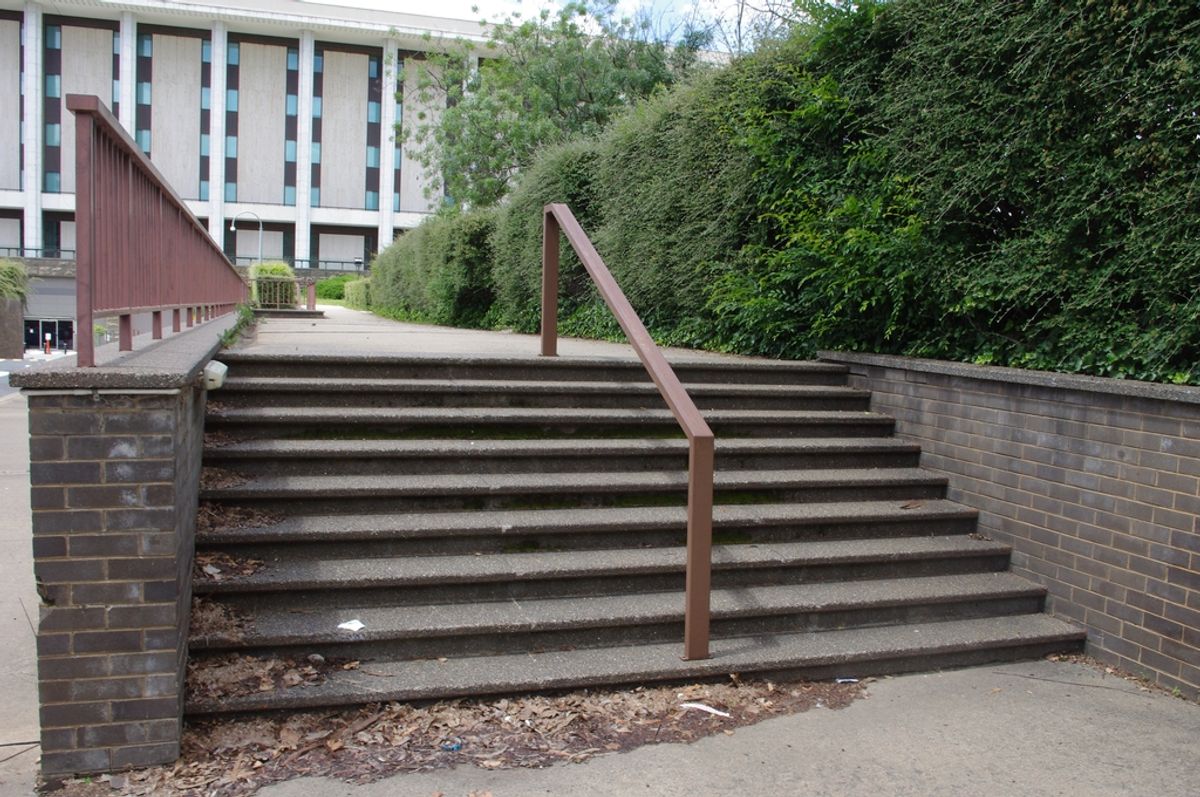 National Library Rail skate spot
