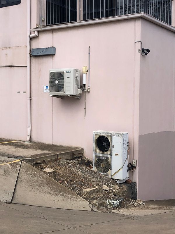 Gap to Aircon