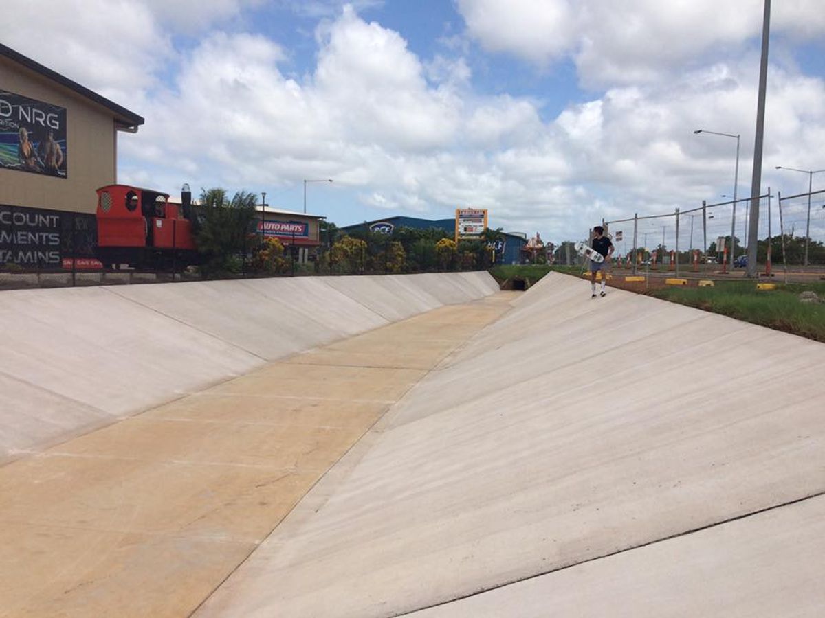 Palmo Ditch skate spot