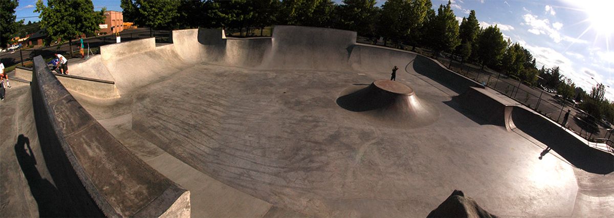 Tigard Jim Griffith Memorial skatepark