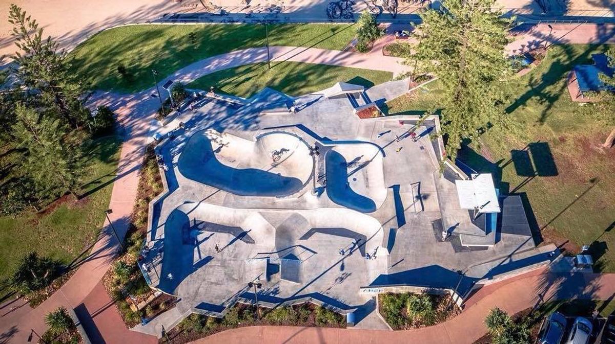 Alexandra Headlands New Skatep skatepark