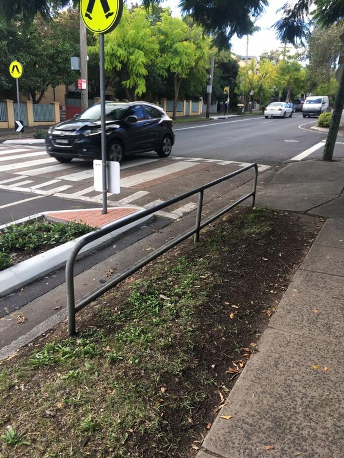 Alice St Rail skate spot