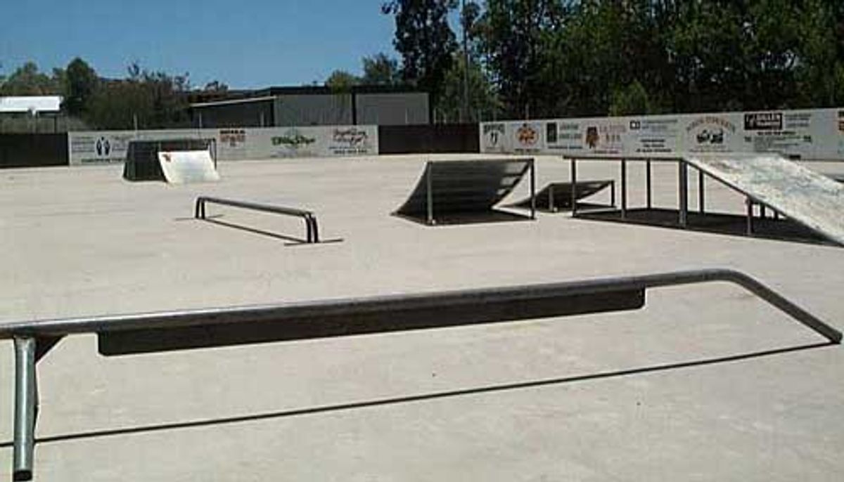 Alice Springs Mobile Set Up skatepark