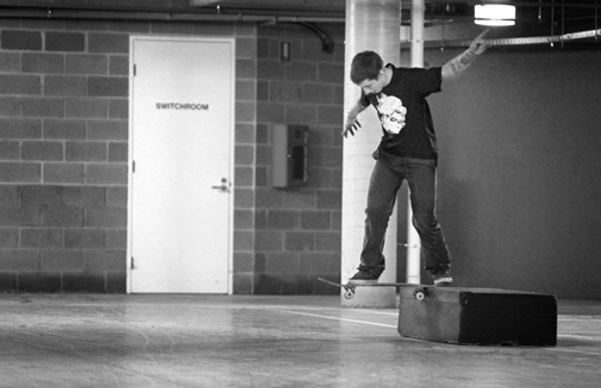Officeworks Carpark skate spot