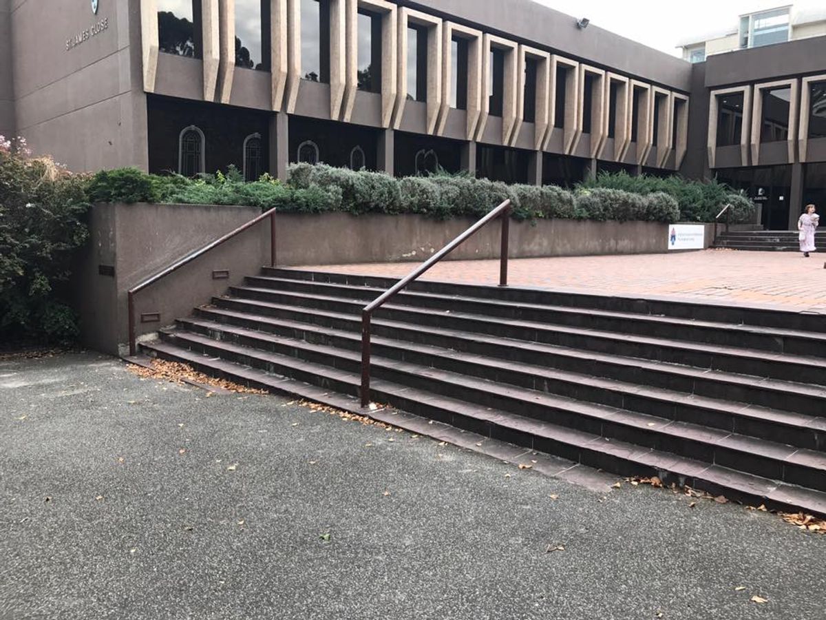 Batman Rail skate spot