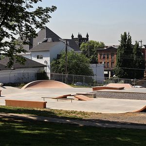 Bayne Park Skate Plaza. 