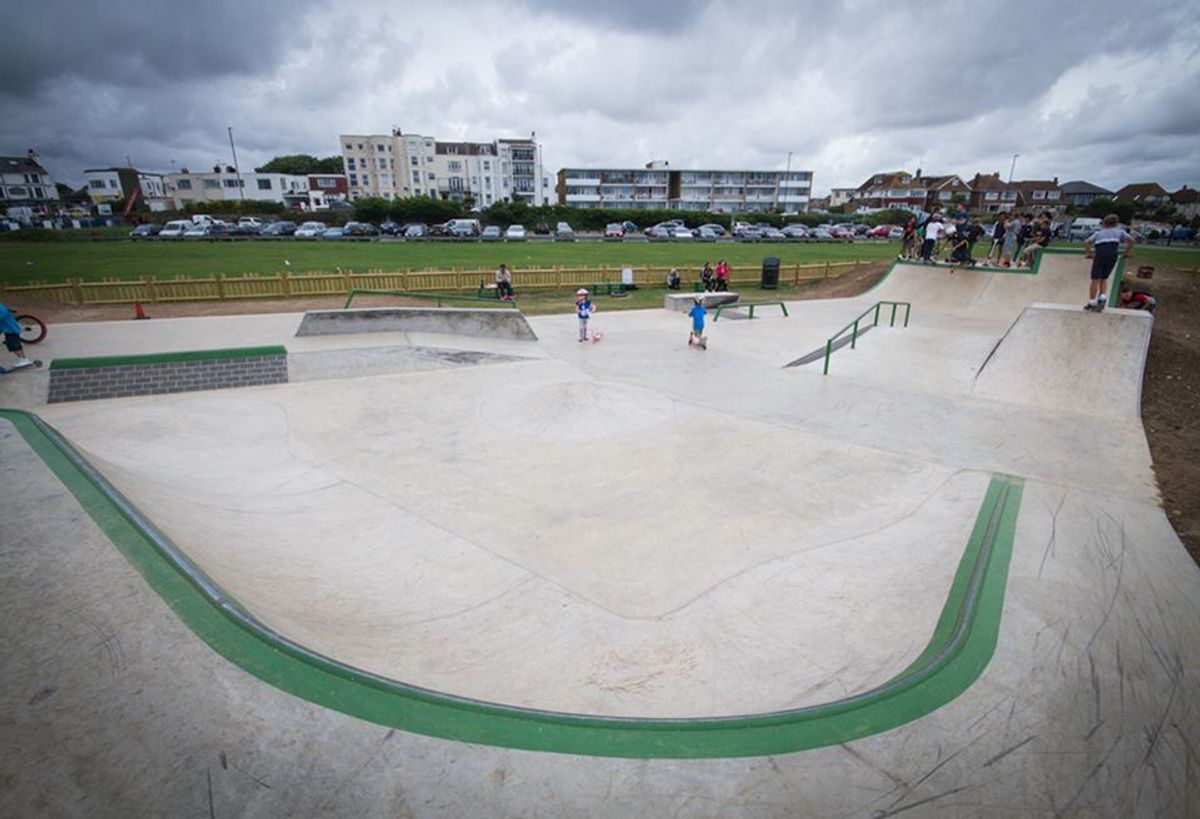 Beach Green Skatepark