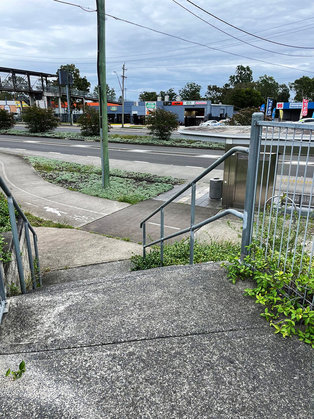 Bedford Rail skate spot