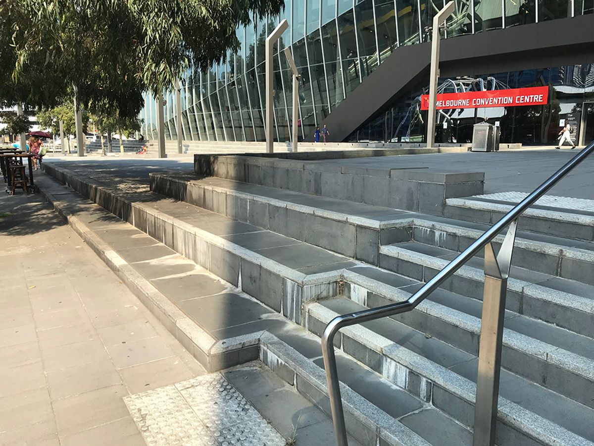Convention Blocks skate spot