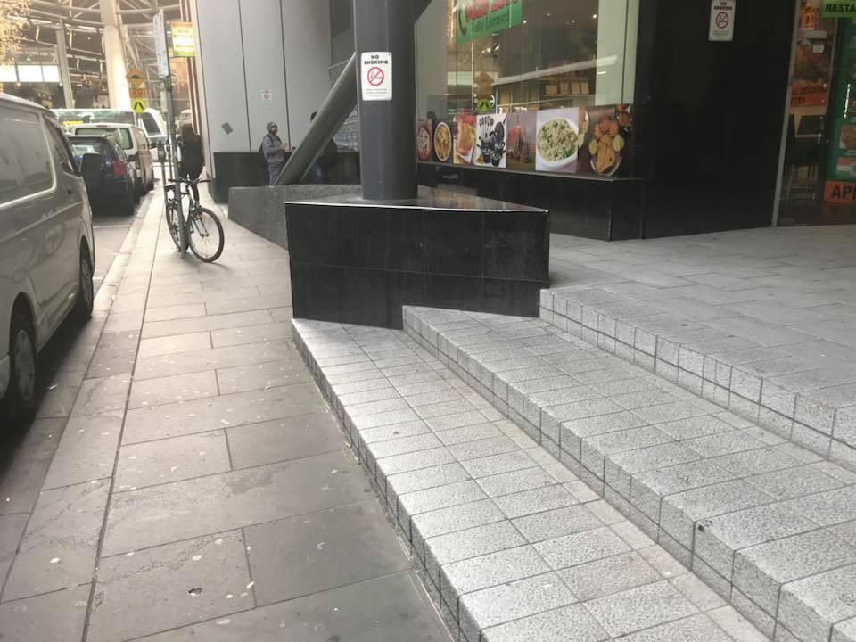 Back Tile Out ledge