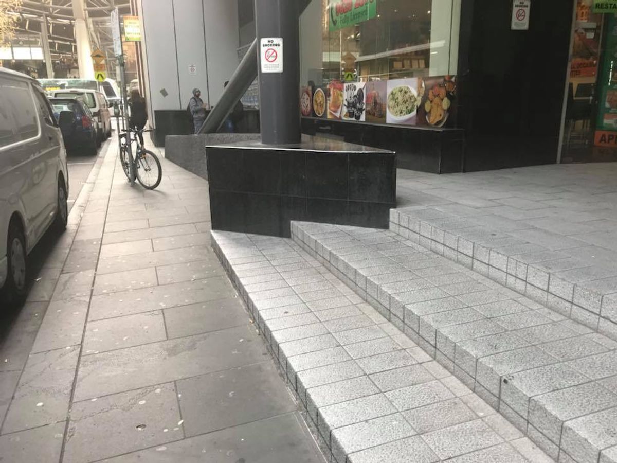 Back Tile Out ledge skate spot