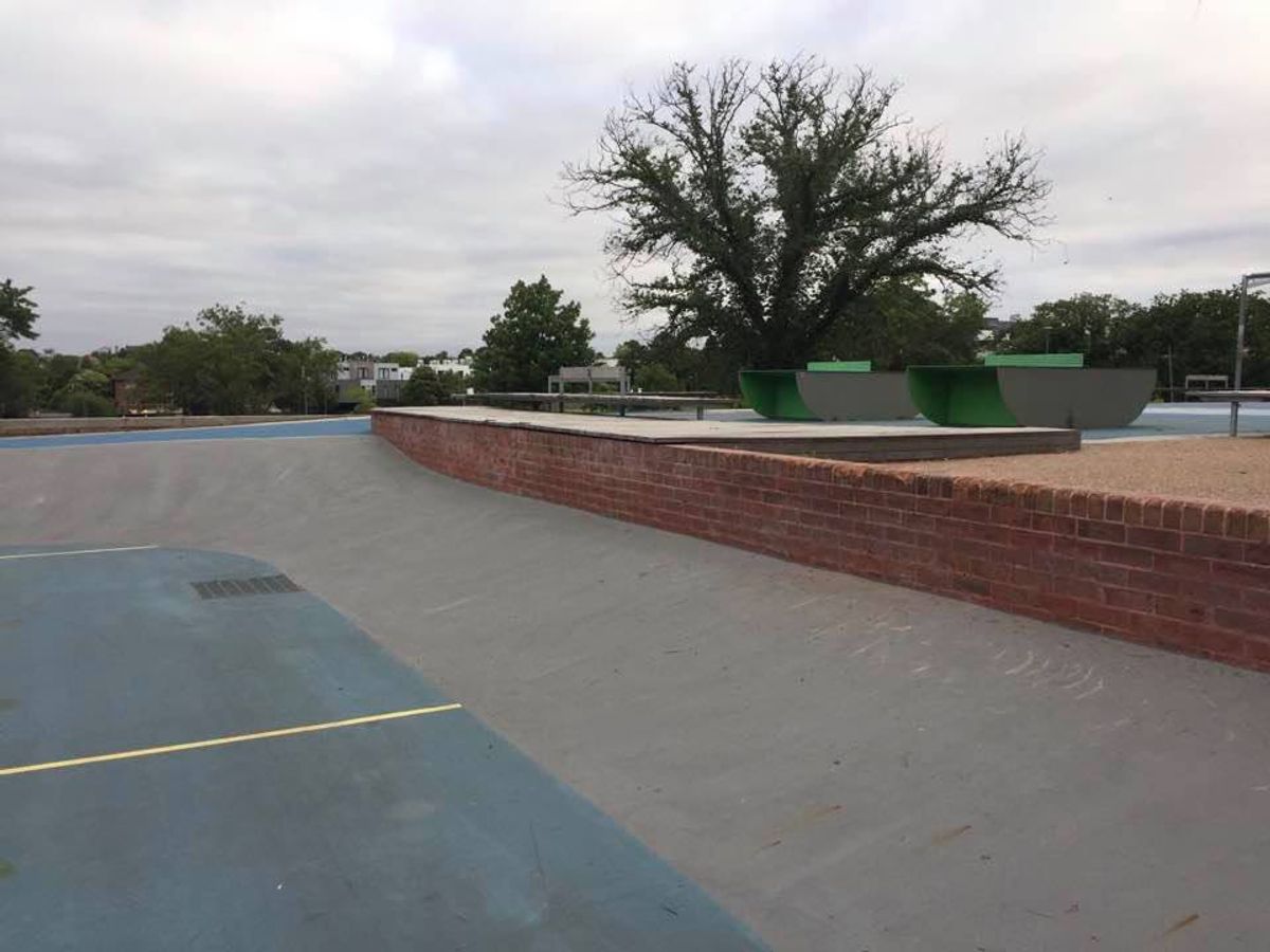 Box Hill Gardens Bank skate spot