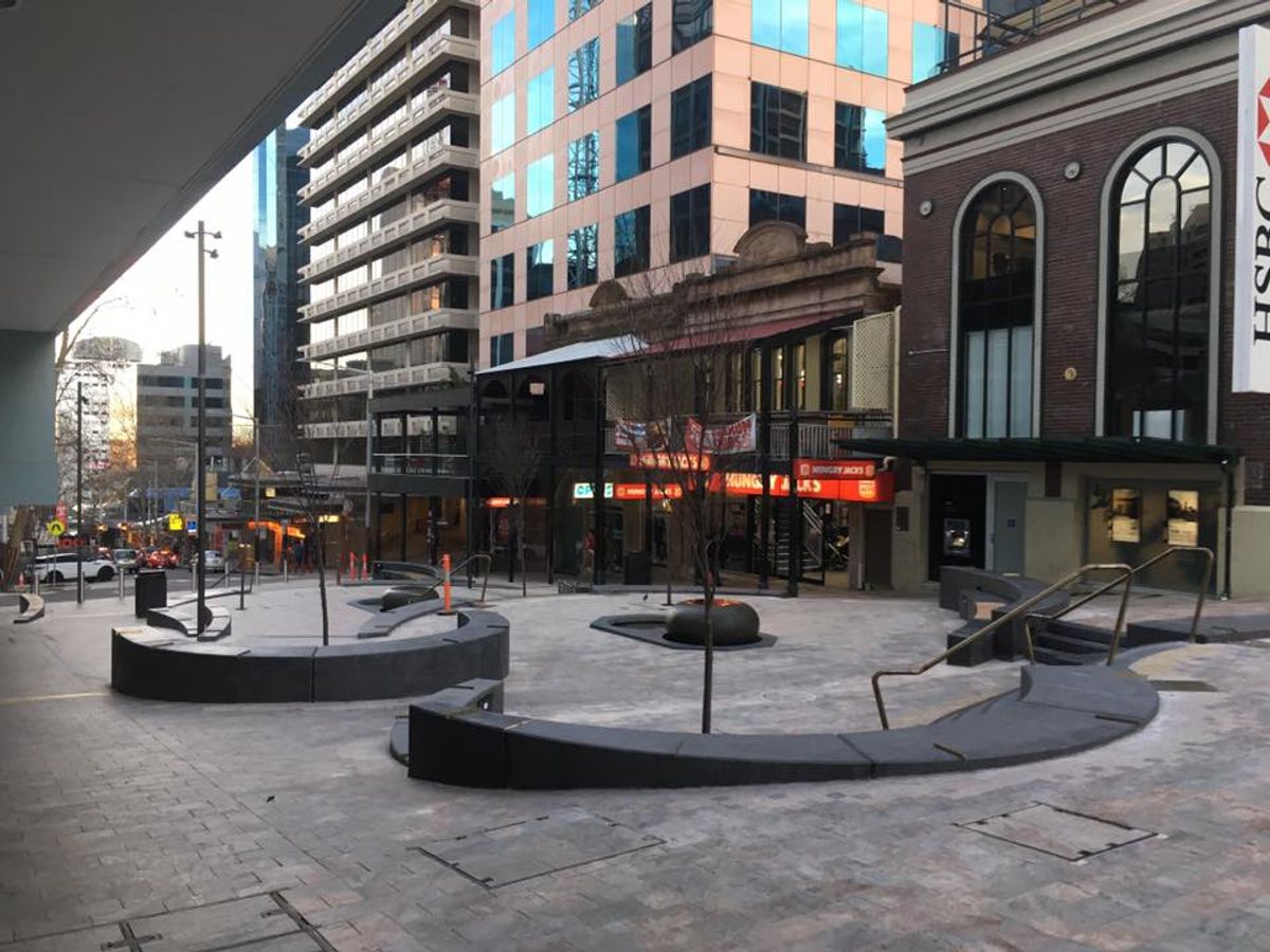 Brett Whiteley Plaza skate spot