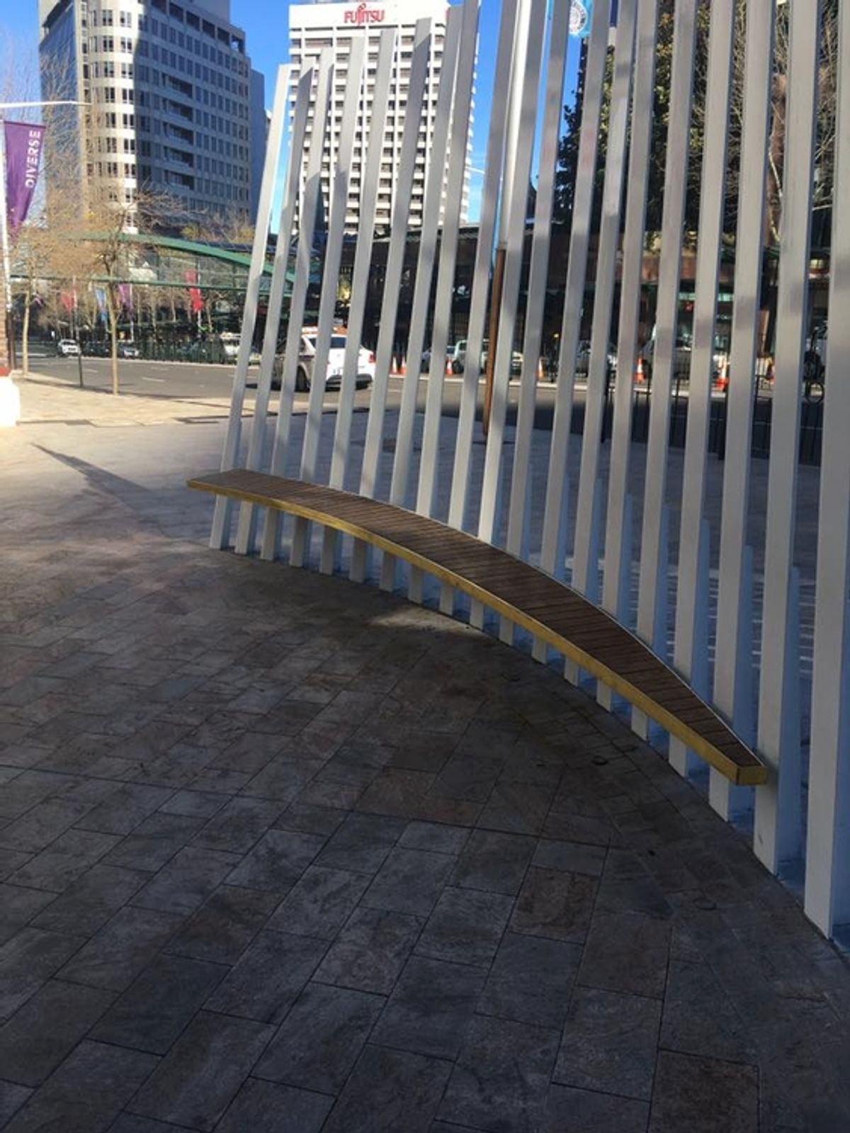 Brett Whiteley  Bench skate spot