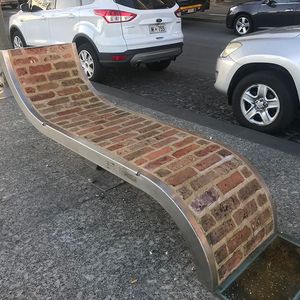 Brick Bench 