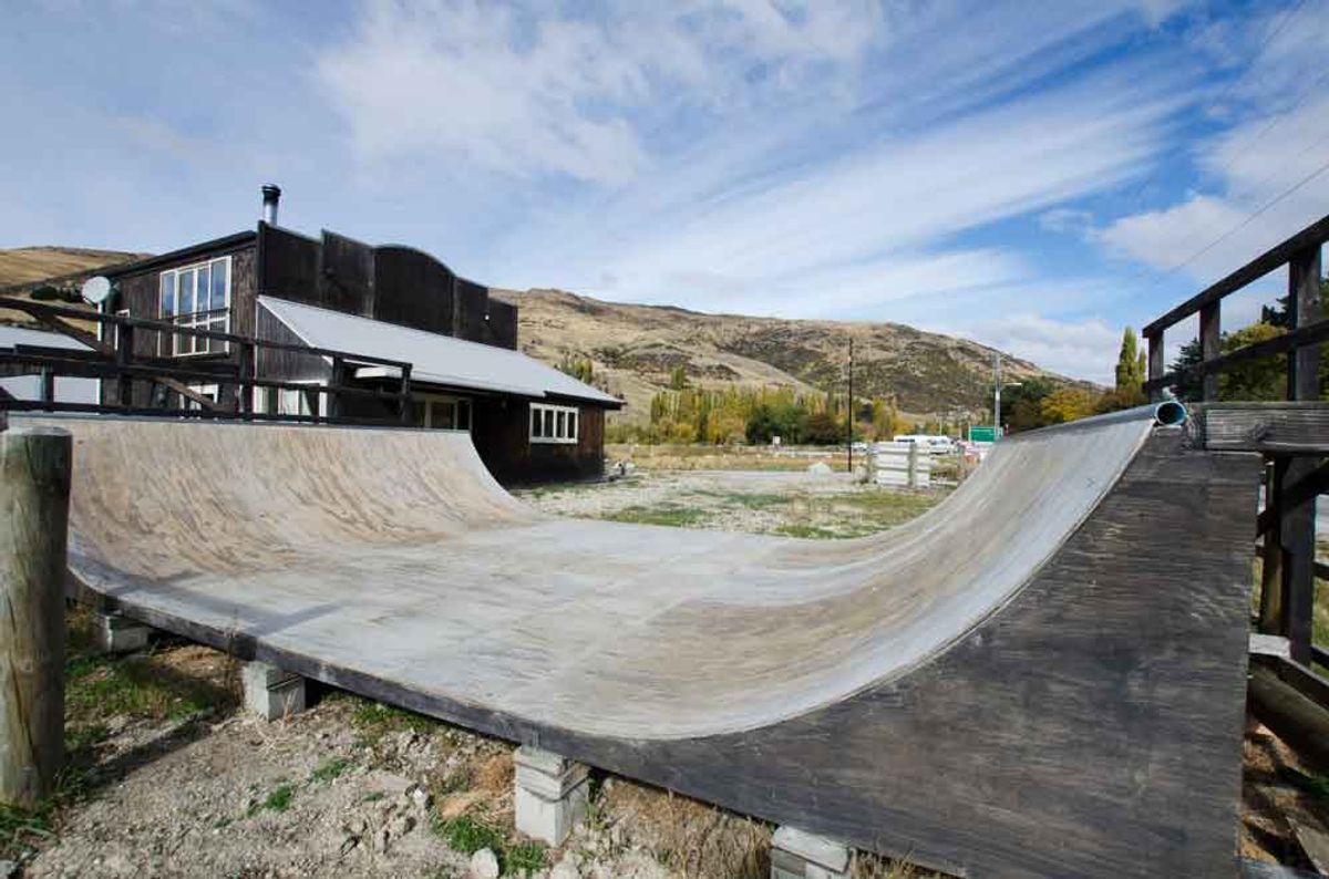Cardrona Mini Ramp skatepark