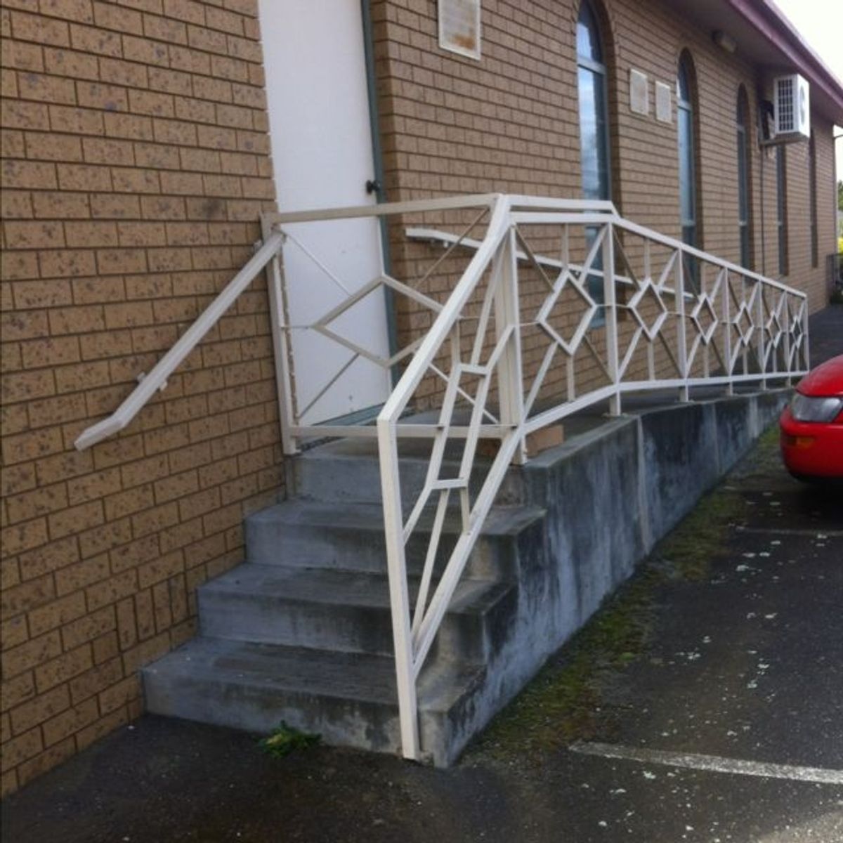 Jesus wheelchair ramp skate spot