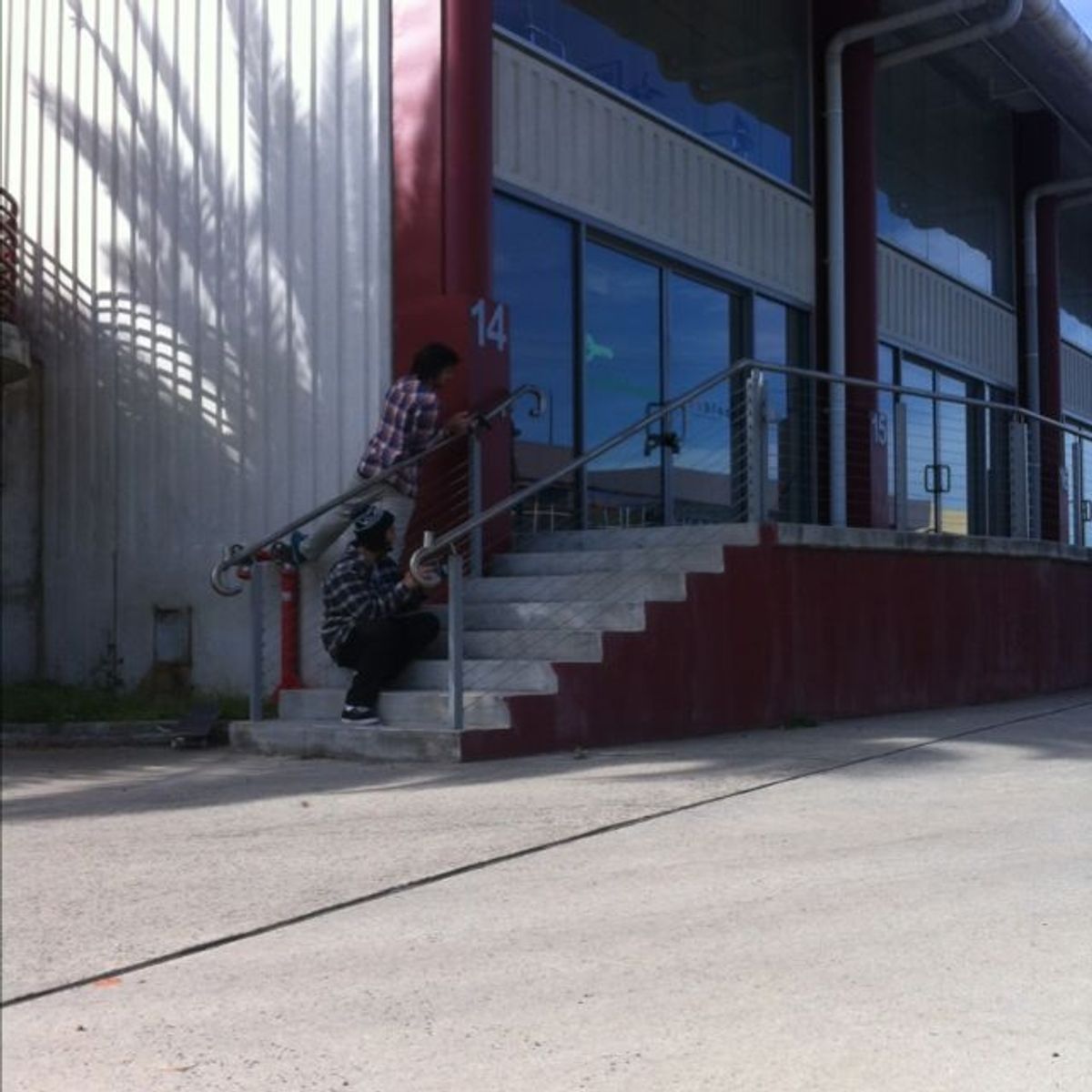 Beaver st rail skate spot