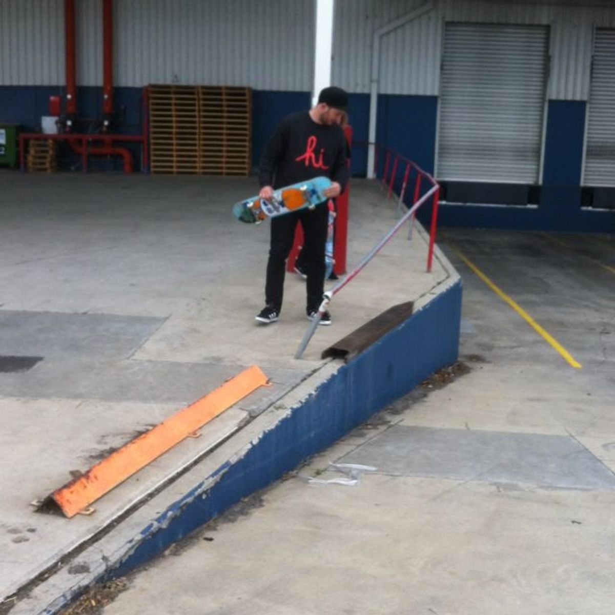 Roberston Rail skate spot
