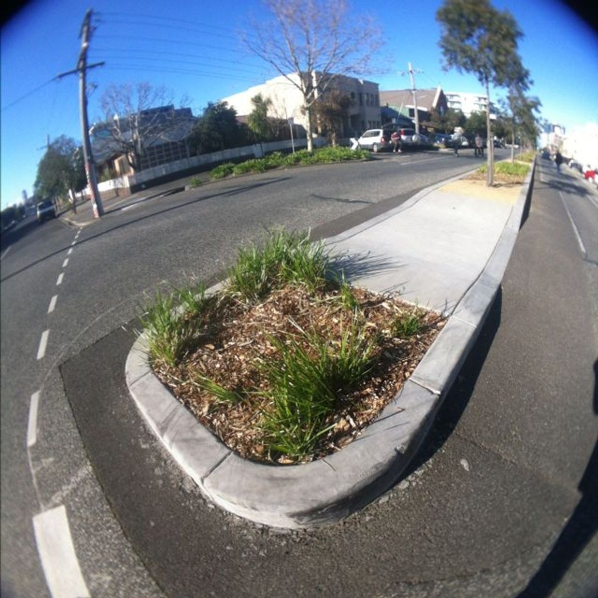 Port Melbs road kicker skate spot