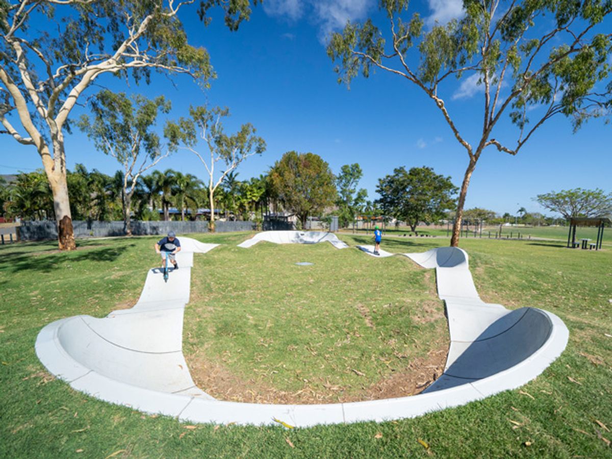 Charles Moroney Pump Track skatepark
