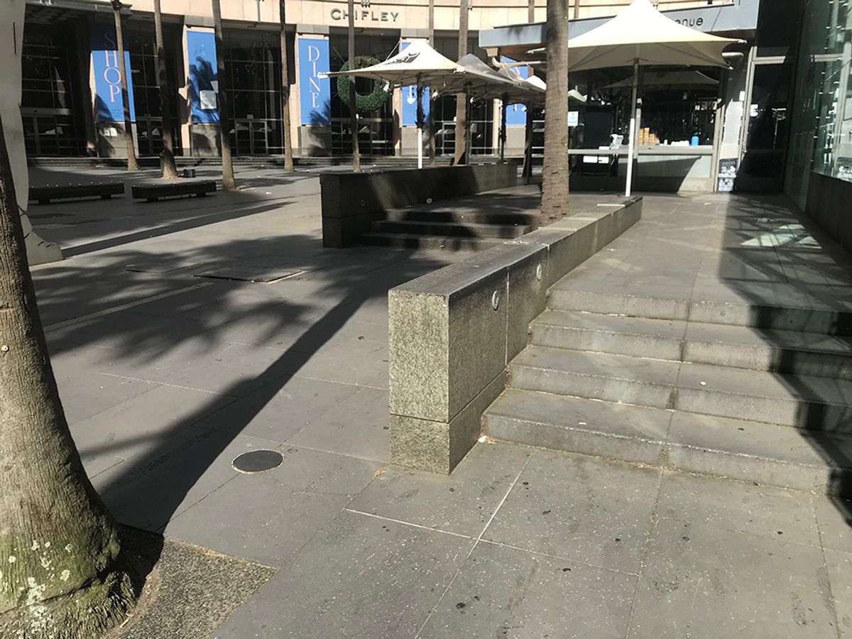 Chifley Out Ledge skate spot