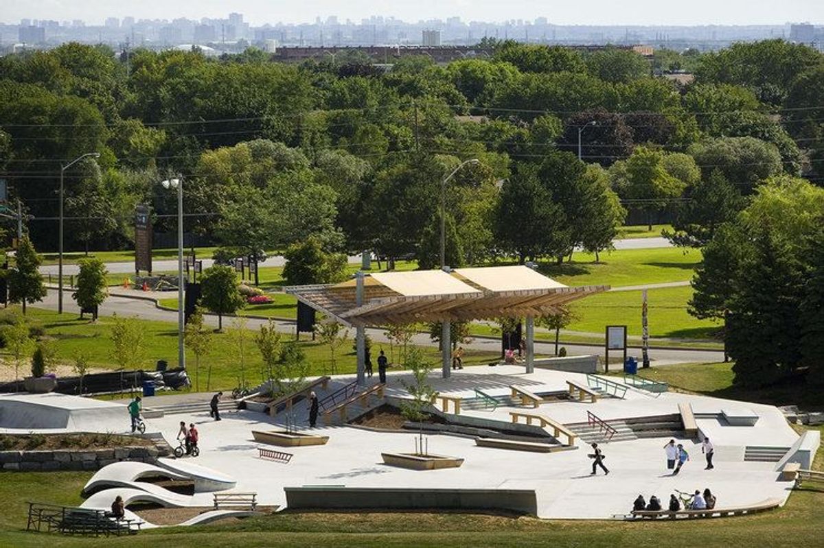 Chingaucousy Plaza skatepark