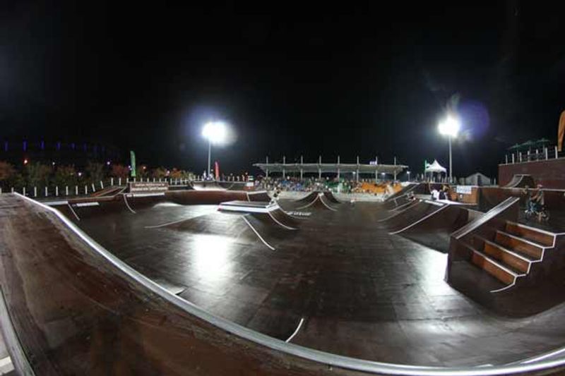 Chuncheon X Games Set up