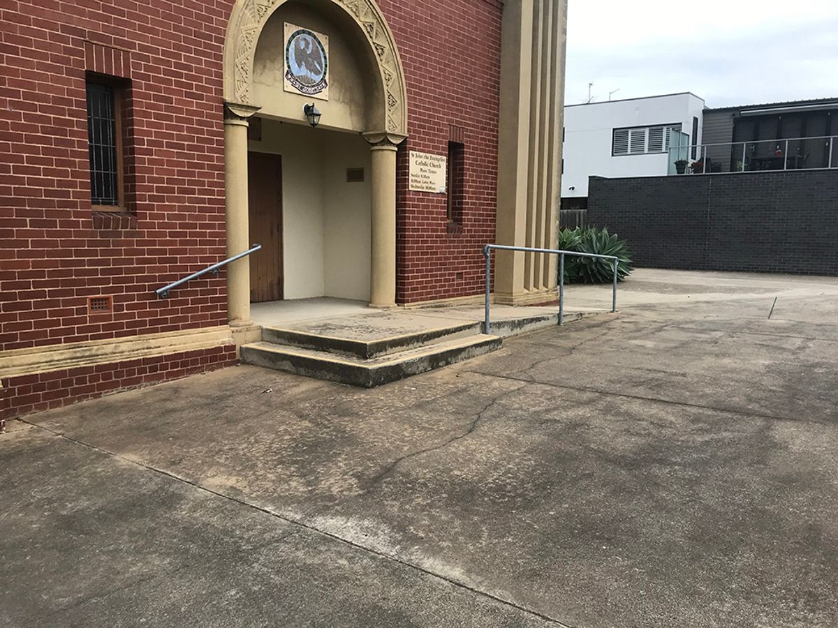 Chruch Ramp skate spot