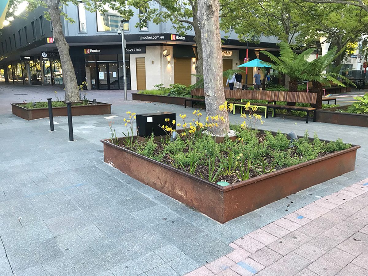 City Walk Planter skate spot