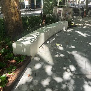 Garema Place Curved Ledge