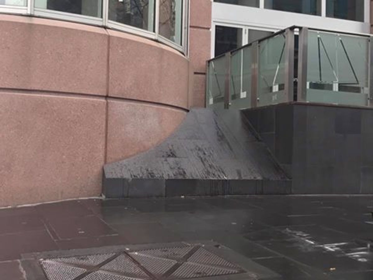 Collins Bank skate spot