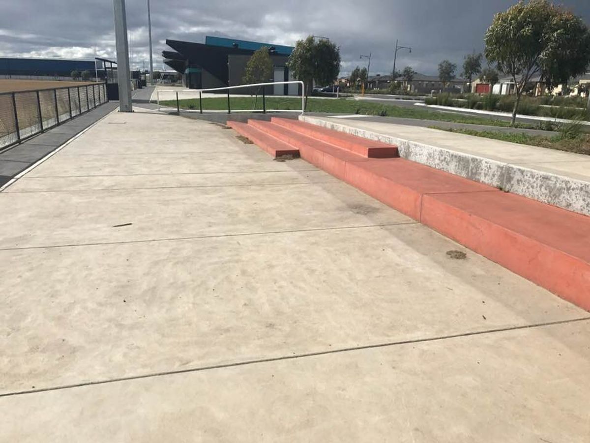 Cricket Club Stairs skate spot