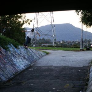 steep bank