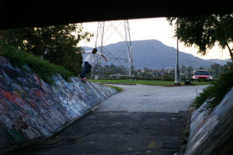steep bank