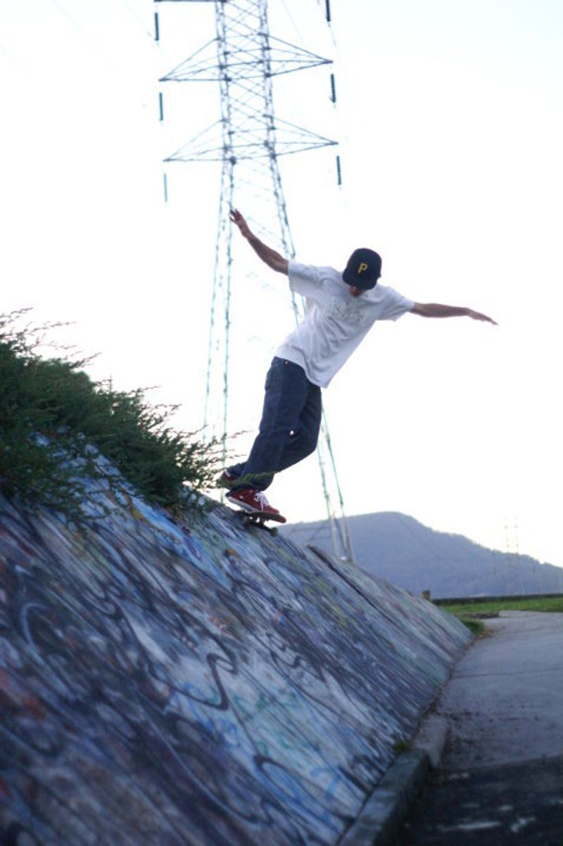 steep bank