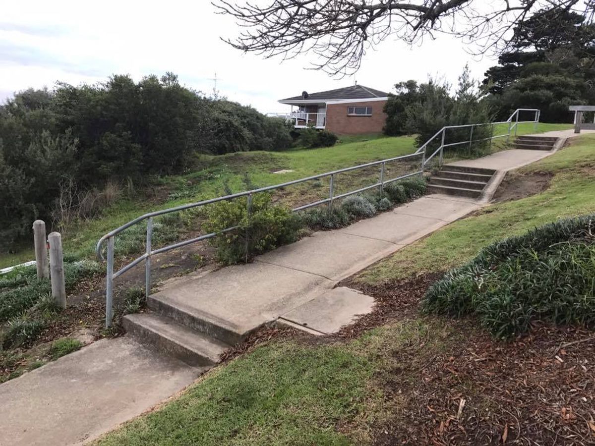 The Terrace Rail skate spot