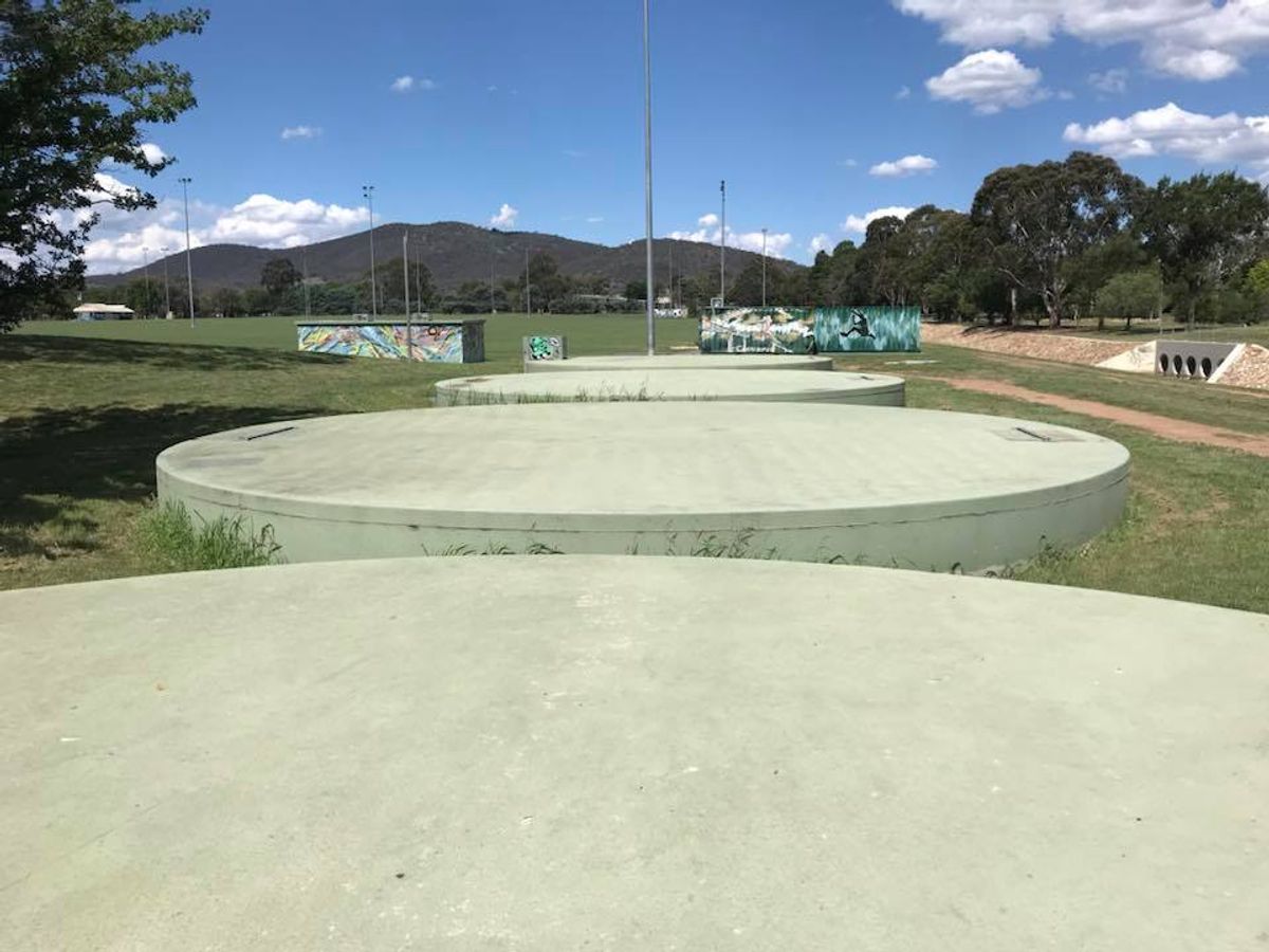Dickson Water Tanks skate spot