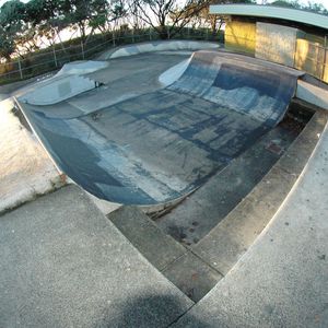 Dicky Beach Old  Skate Pa