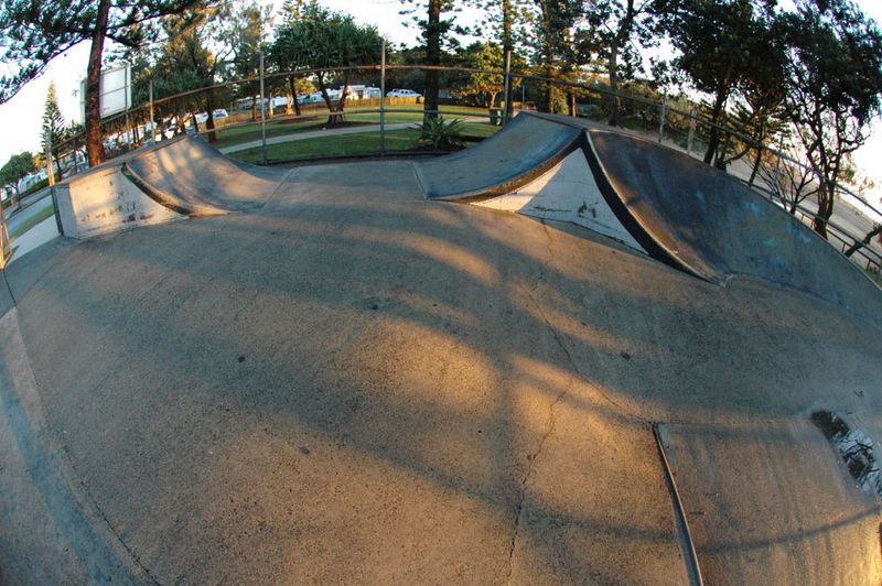 Dicky Beach Old  Skate Park